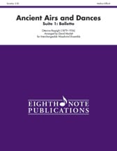 ANCIENT AIRS AND DANCES SUITE 1 BALLETTO WOODWIND CHOIR FLEXIBLE cover Thumbnail